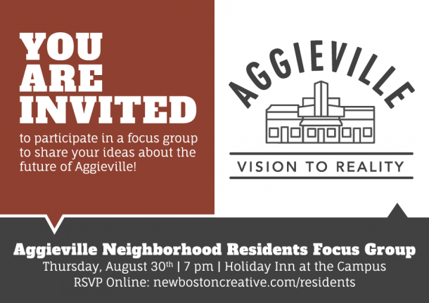 Focus Group Postcard Invite